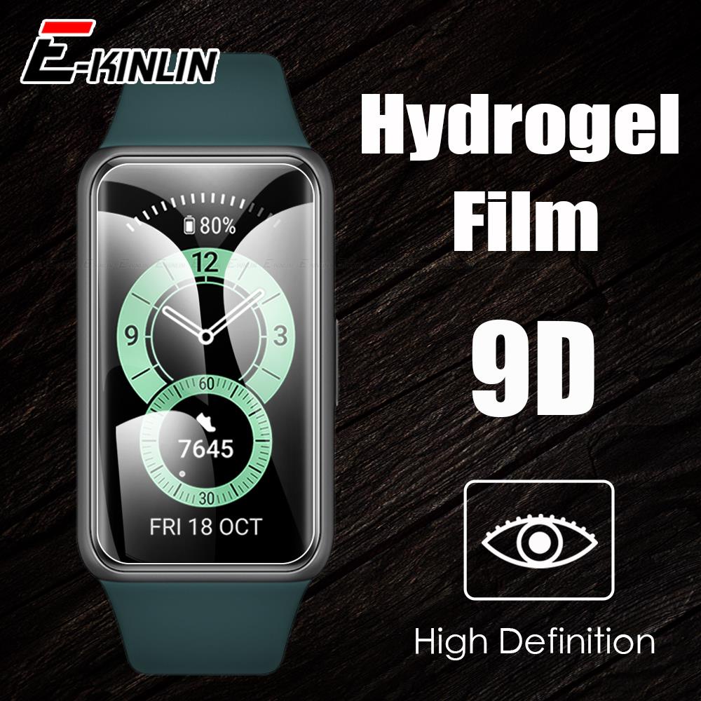 Miếng Dán Hydrogel Mềm Trong Suốt Bảo Vệ Màn Hình Đồng Hồ Thông Minh Huawei Talkand B5 Band 6 Honor 5 4 3