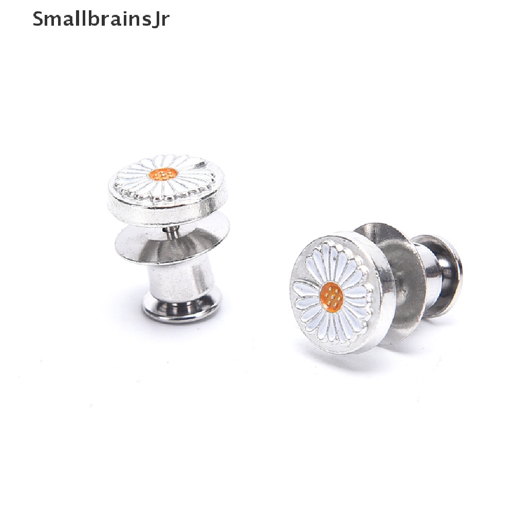 1 Bộ Nút Thắt Lưng Quần Jean Bằng Kim Loại Thiết Kế Vô Hình DIY