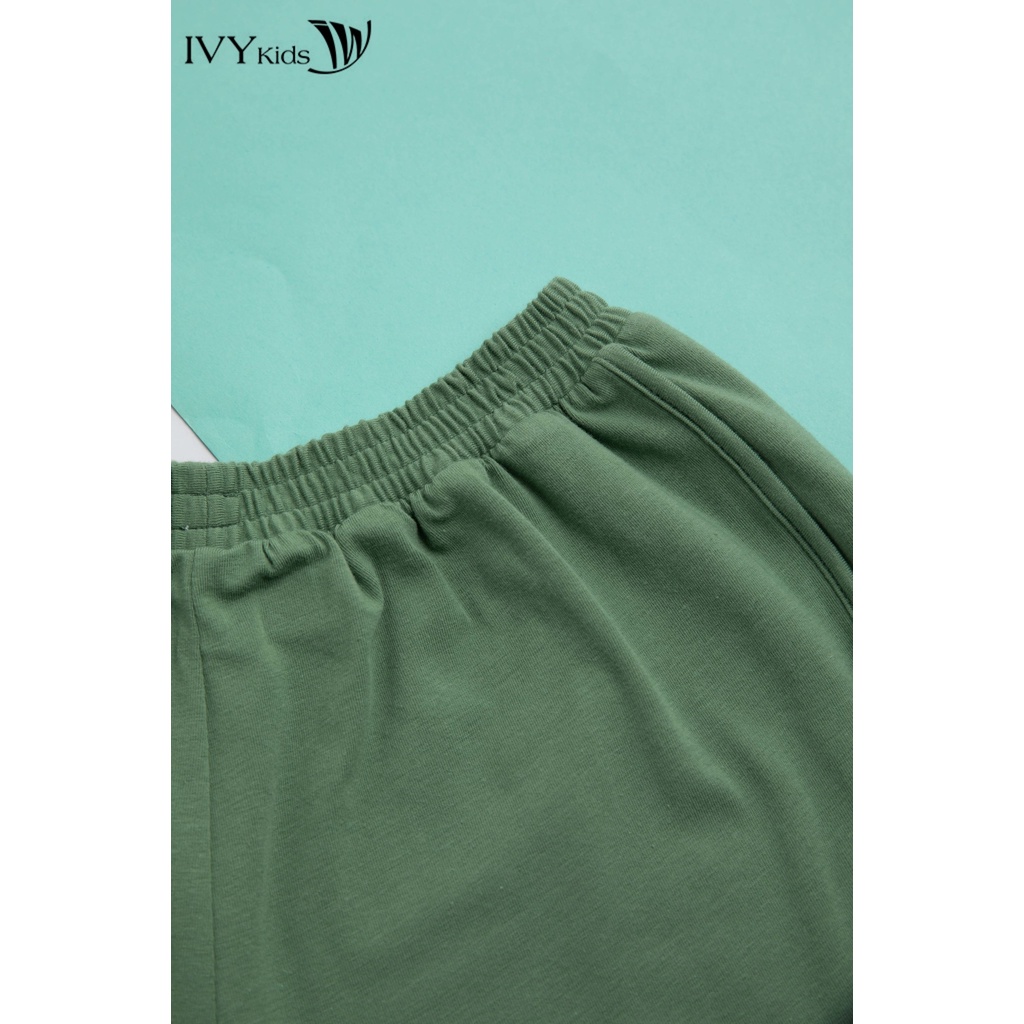 Bộ đồ bé gái in họa tiết IVY moda MS 57G1569