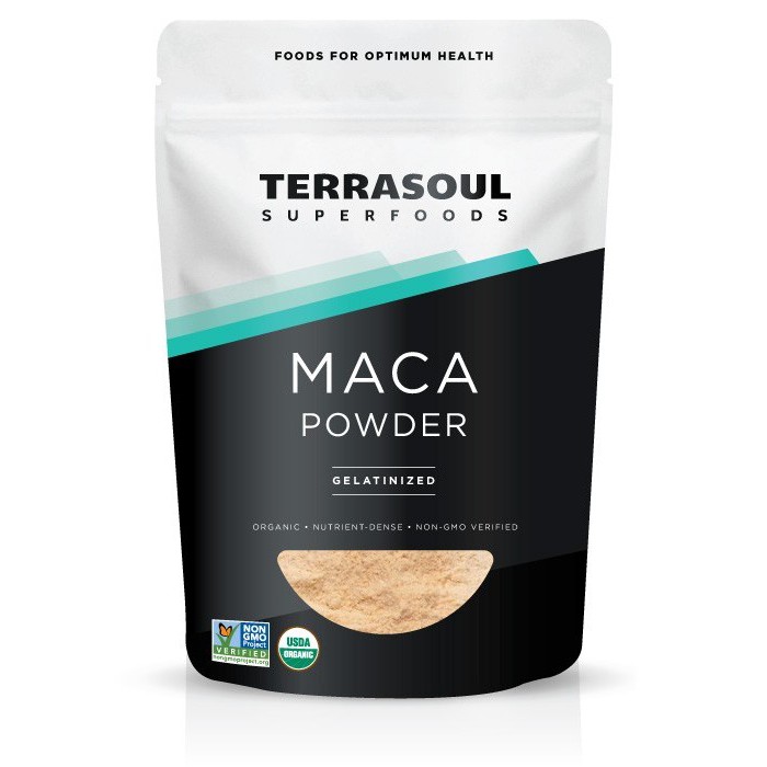 Bột Nhân Sâm Peru Hữu Cơ Terrasoul 170g ( Organic Gelatinized Maca Powder )