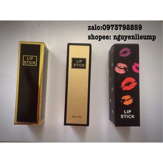 combo vỏ hộp son