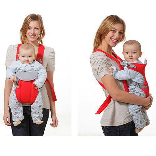 Địu 4 tư thế cho bé  - dụng cụ hỗ trợ cho bé ra ngoài