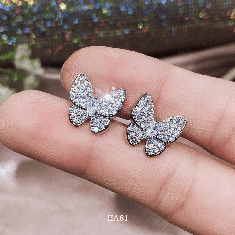 Bộ trang sức nữ hình bướm đính đá phụ kiện thời trang cao cấp xinh xắn Annie HA81