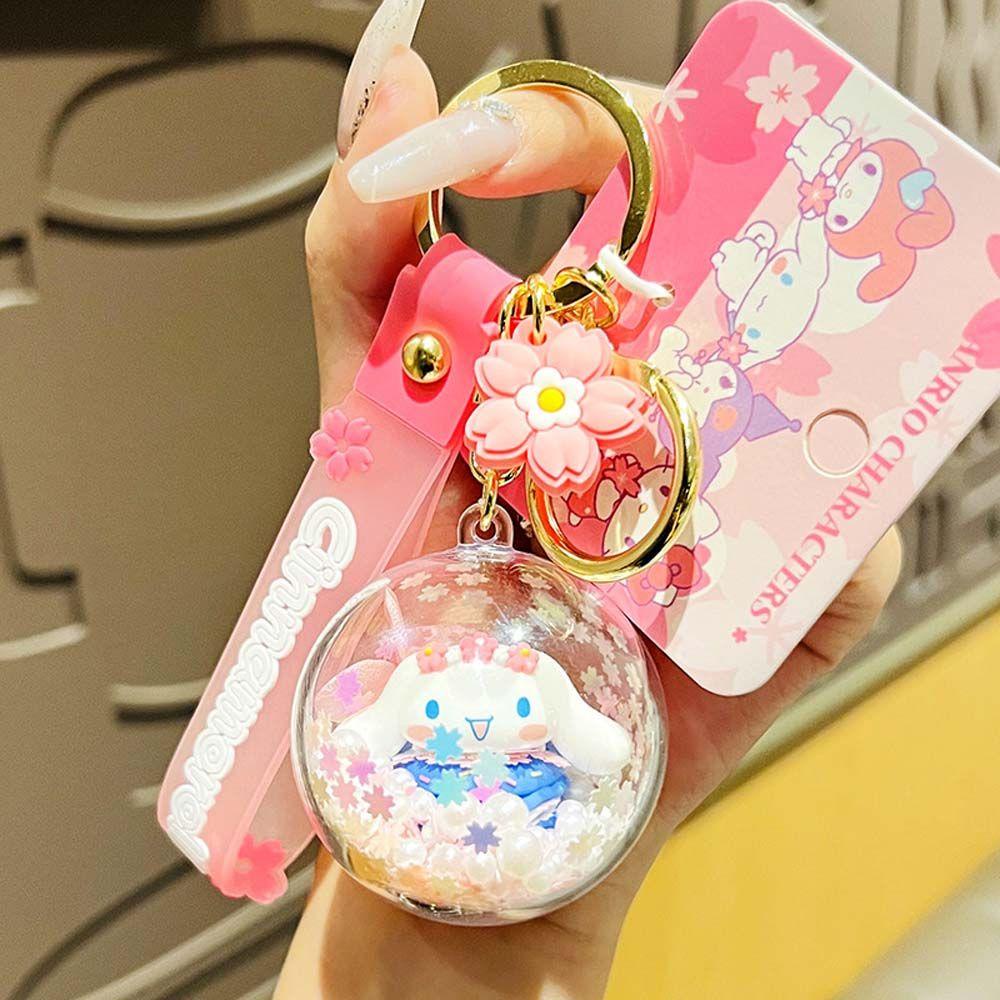 Móc Chìa Khóa Hình Hoạt Hình My Melody Cinnamoroll Dễ Thương