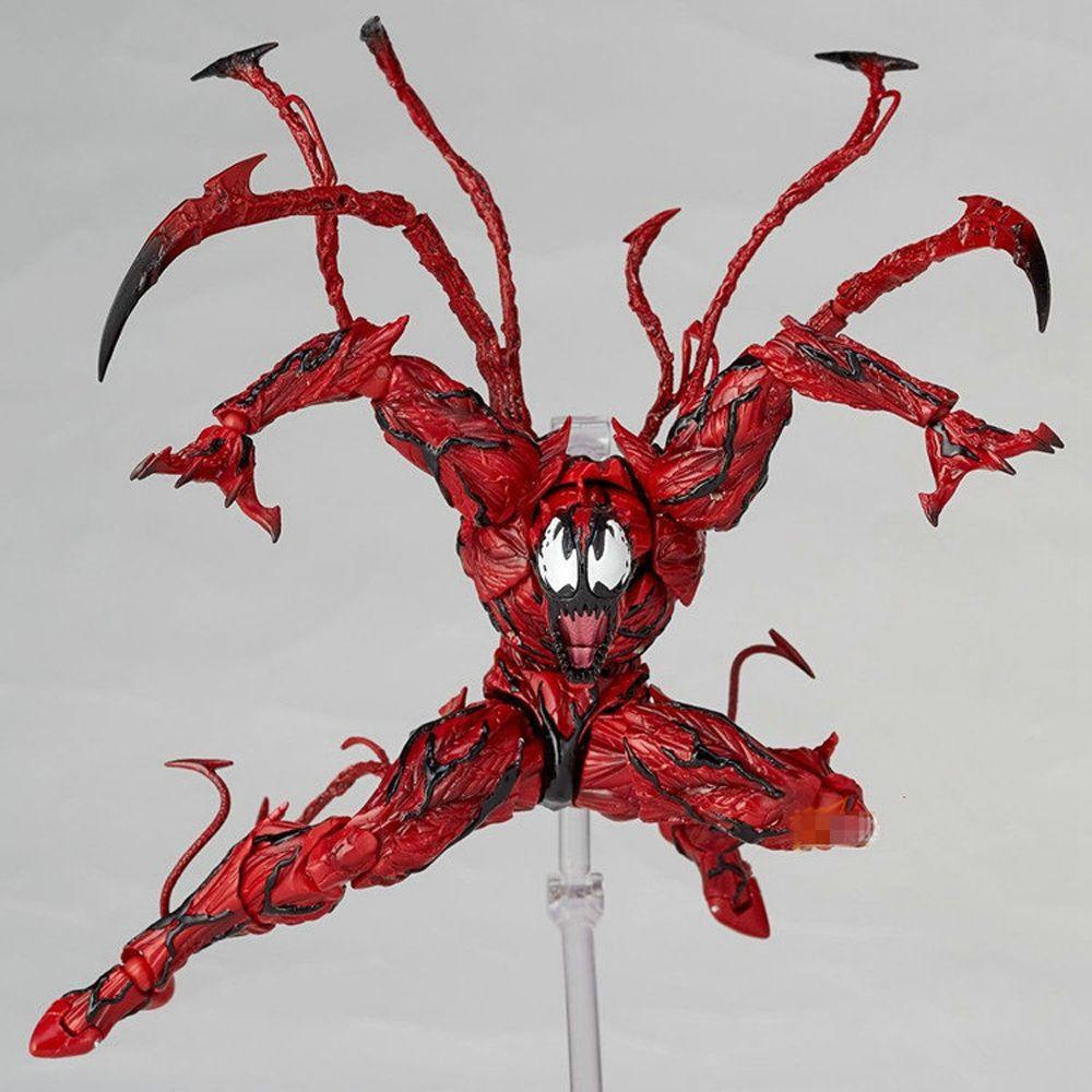 Mxmusty Mô Hình Đồ Chơi Người Nhện Marvel Cử Động Được Bằng PVC NO.008 Carnage
