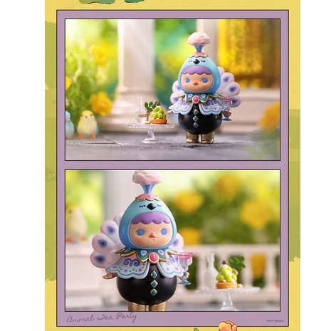 POP MART PUCKY Động Vật Tiệc Trà