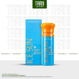 [CHÍNH HÃNG] Kem Chống Nắng Giảm Nhiệt, Điều Chỉnh Tông Da Nature Republic California Aloe Ice Puff Sun SPF50+ PA++++ 10