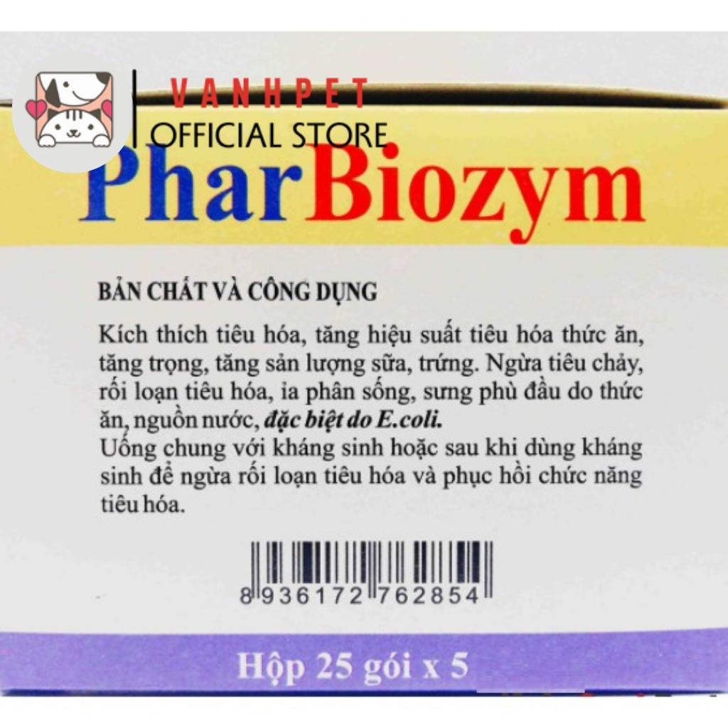 Men tiêu hóa sống Pharbiozym cho chó mèo lẻ 1 gói - vanhpet