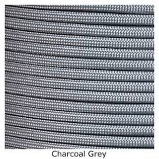 Dây dù paracord - màu than xám charcoal grey 550 - 4mm