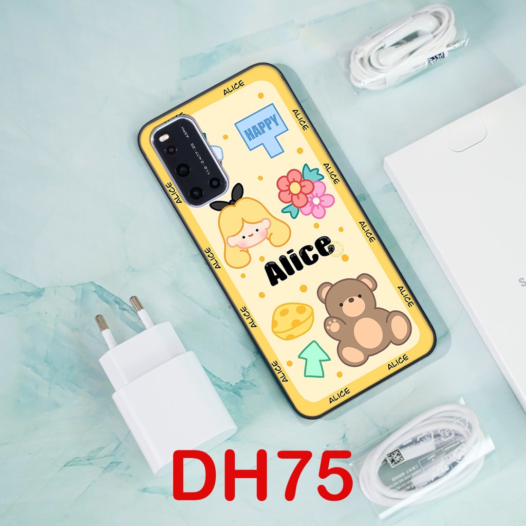 Ốp lưng Vivo V19  in hình 3D gấu mới nhất - sang - chảnh - ĐẸP- BỀN