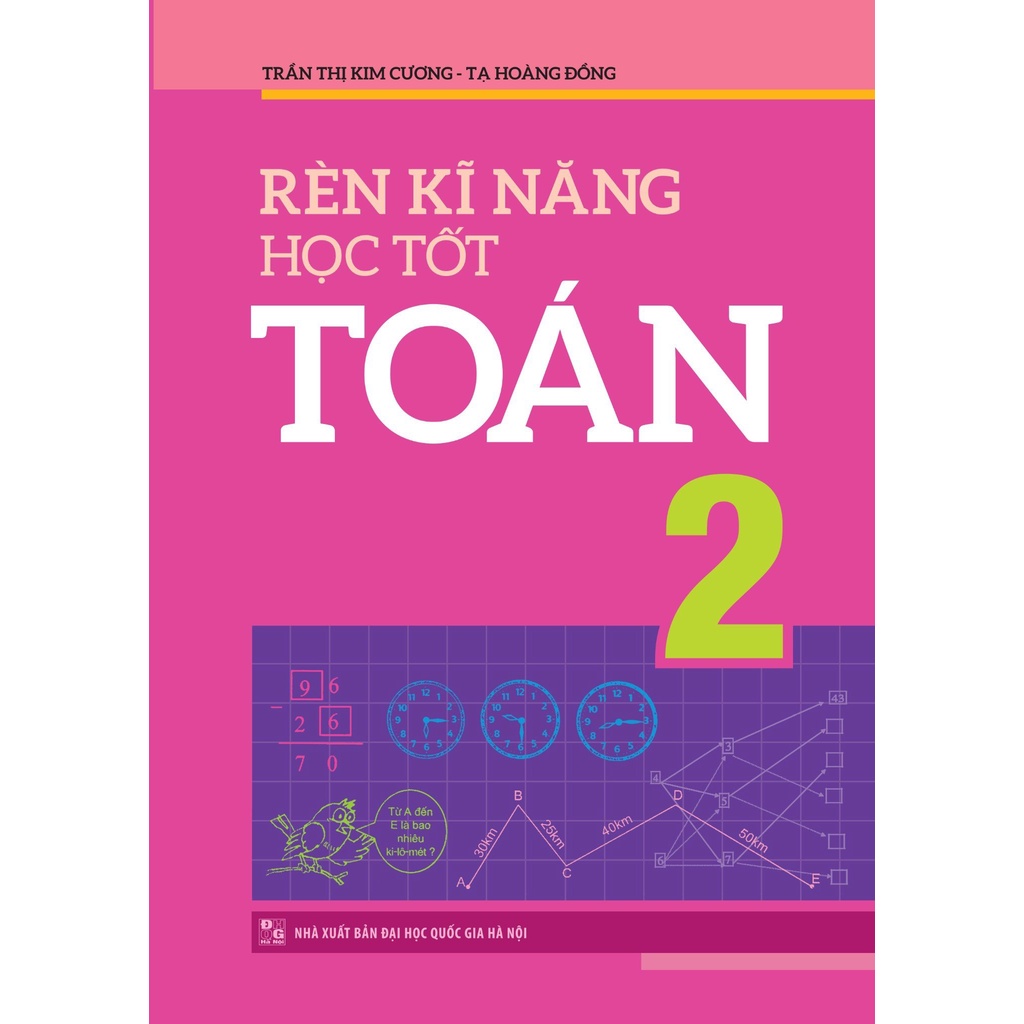 Sách: Rèn Kĩ Năng Học Tốt Toán 2 - TSTH