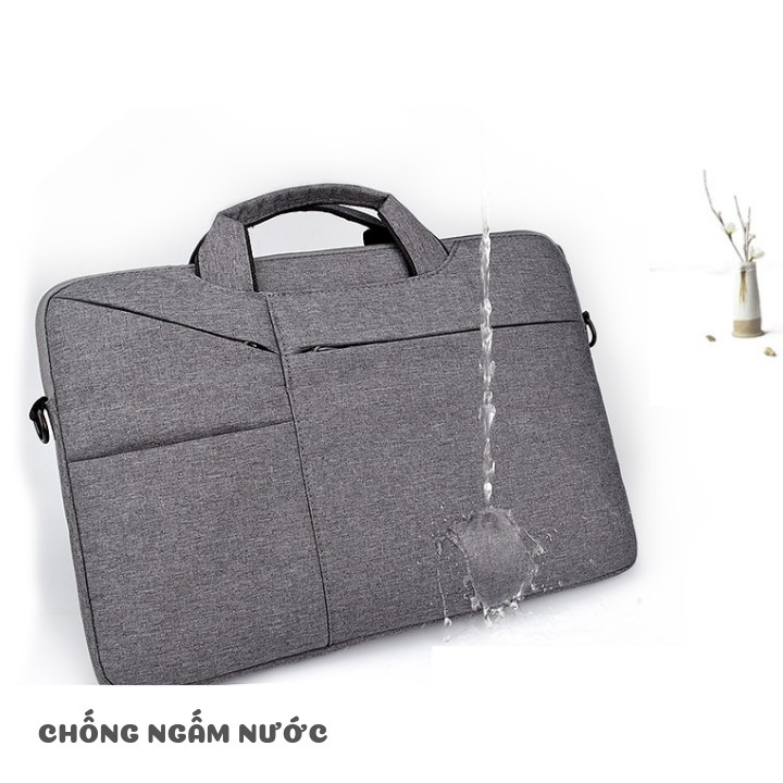 Túi chống sốc Laptop / Macbook cao cấp 13,3 14 15,6 inch ST02S - Bảo Hành 1 Năm - Đựng Bao Da Nam Nữ - 2020
