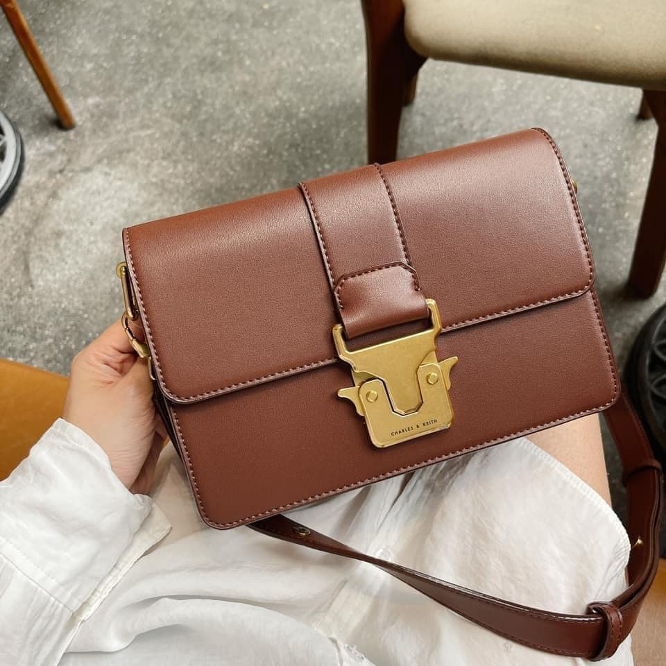 Túi xách Charles and Kieth màu nâu CK2-20781357