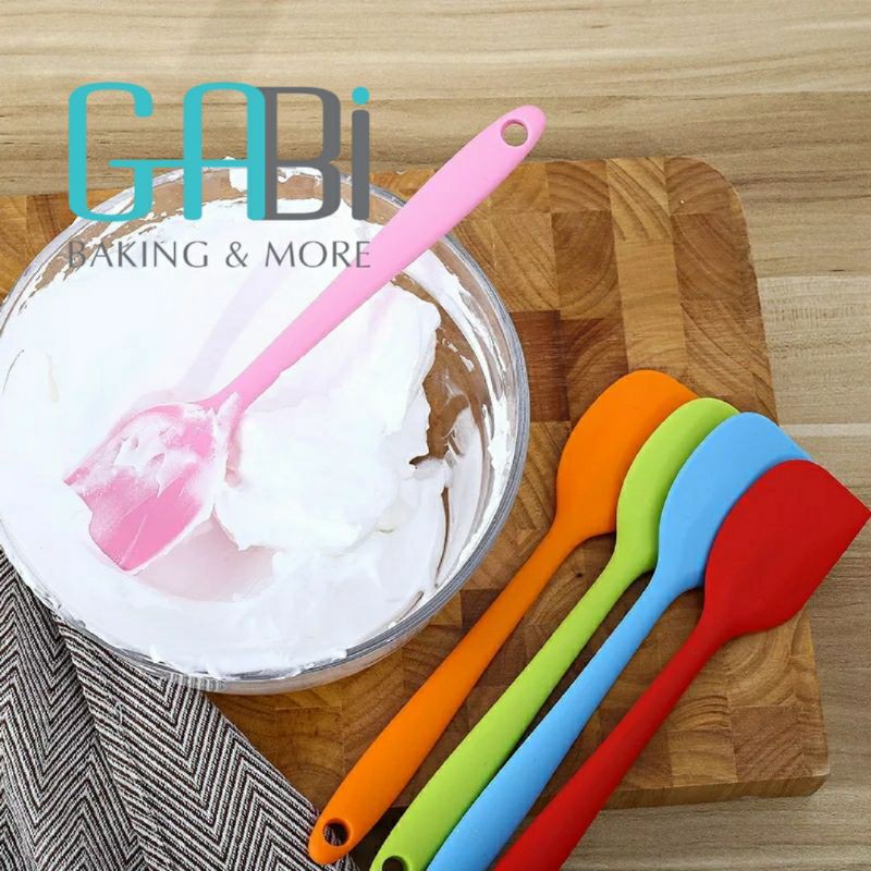 Spatula silicon đúc liền 21cm nhiều màu