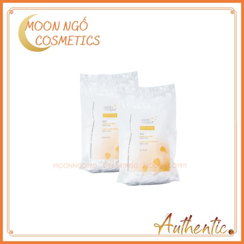 [Mã COS1904 giảm 8% đơn 300K] Bông Tẩy Trang Pháp Tetra Medical Carrés de Côtn 600 Miếng