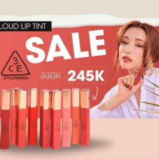 (Hàng có sẵn) Son 3CE Cloud Lip Tint 2019