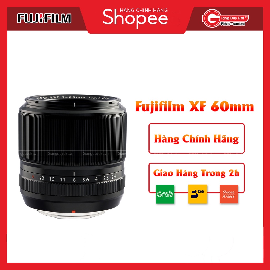 Ống Kính Fujifilm XF 60mm f/2.4 R Macro - Chính Hãng Fujifilm Việt Nam