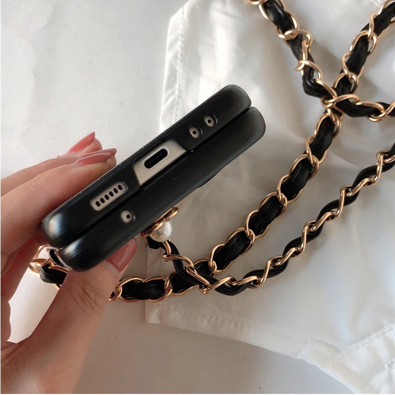 Bao Da Điện Thoại pu Họa Tiết Da Cá Sấu Cho samsung galaxy z flip 5 4 3 flip3 flip4 zflip5 5g Ốp