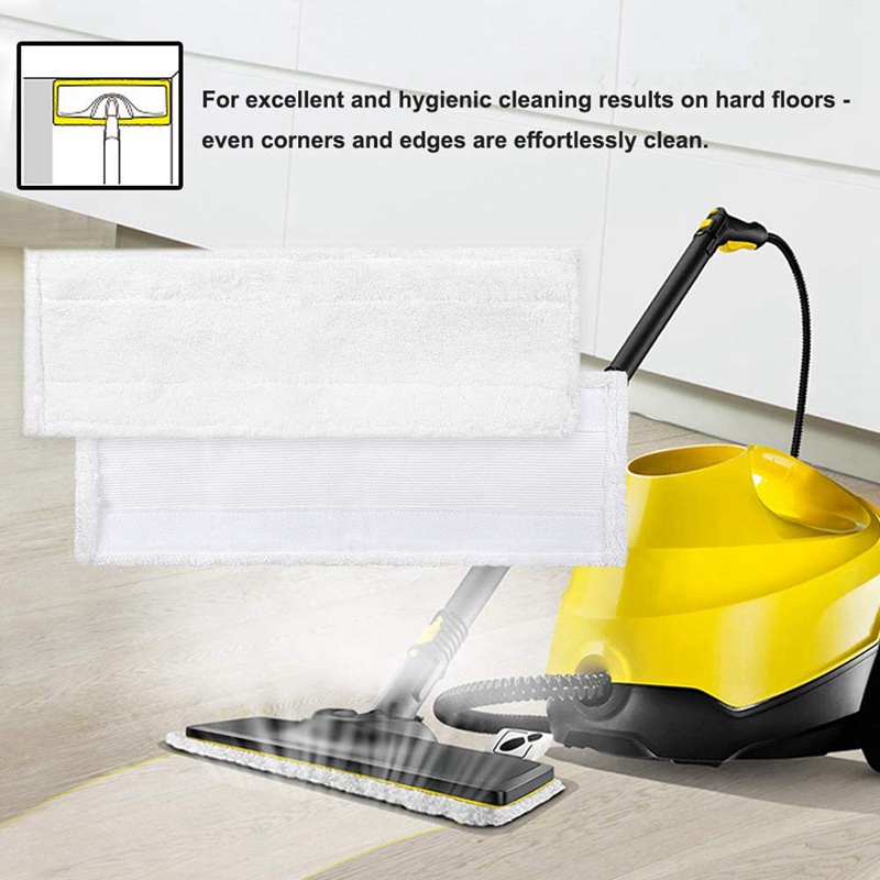 Bộ Vải Sợi Nhỏ Tương Thích Với Vòi Phun Sàn + 3 Vòi Phun Tay Cho Karcher EasyFix SC2,SC3,SC4,SC5 (3