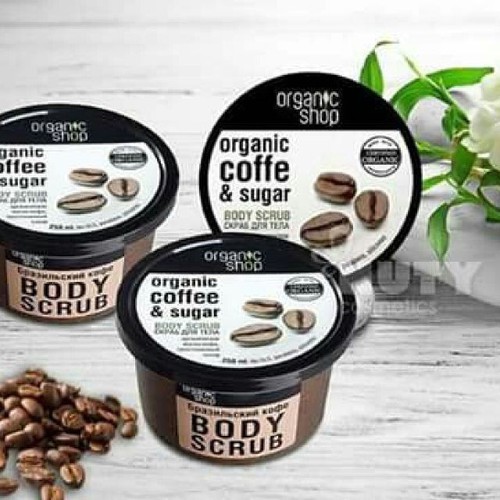 Tẩy da chết ORGANIC COFFEE &amp; SUGAR – Dành cho body