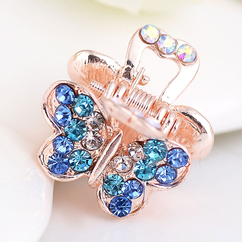 Kẹp Càng Cua Mini Hình Bướm Dễ Thương