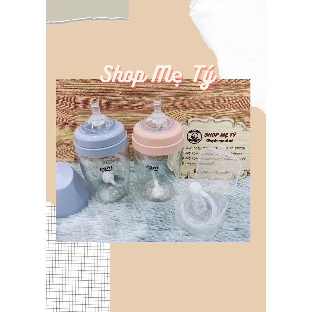 Set núm hút + dây tạ cho bình cổ rộng Avent, TGM / Phụ kiện tập hút cho bình Avent, TGM / (hàng nội địa Trung)