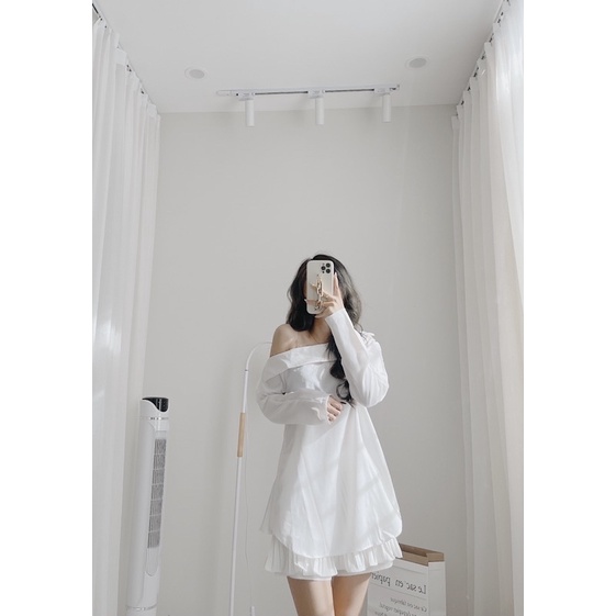 Áo lệch vai tiểu thư by Samhyewear
