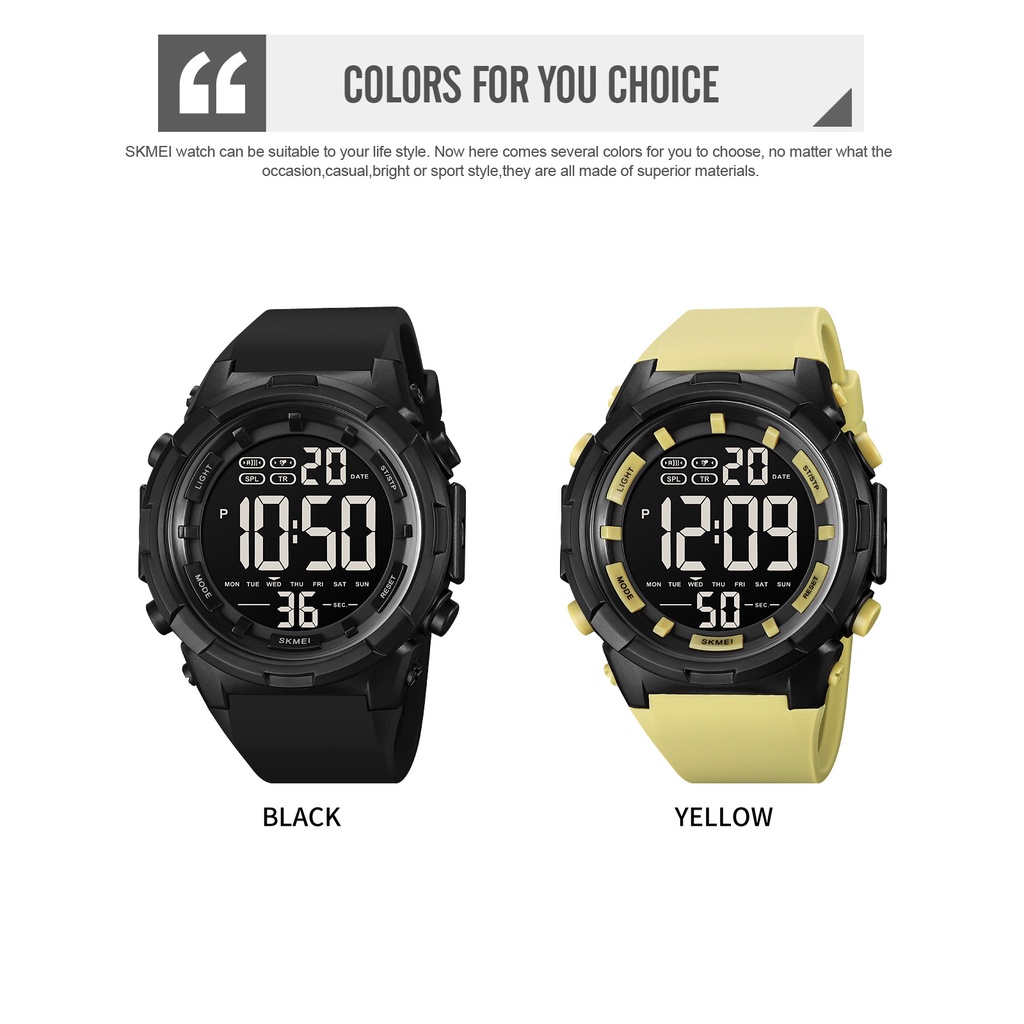 Đồng Hồ Điện Tử Đa Năng SKMEI Chống Thấm Nước 50M 1845