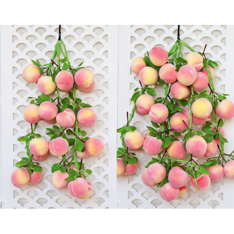 Cành Đào Giả Dùng Trang Trí Bàn Tiệc Tùng Chống Phai Màu