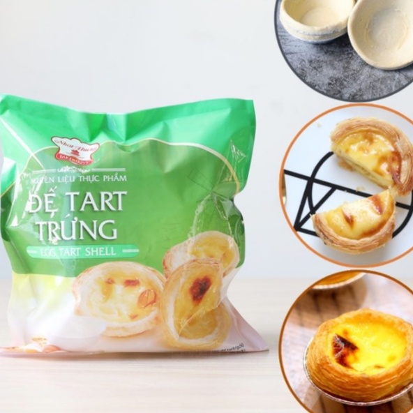 *HỎA TỐC*COMBO TART TRỨNG VÀ KEM TRỨNG LÁ DỨA - KEM TRỨNG VANI SIÊU TẾT KIỆM