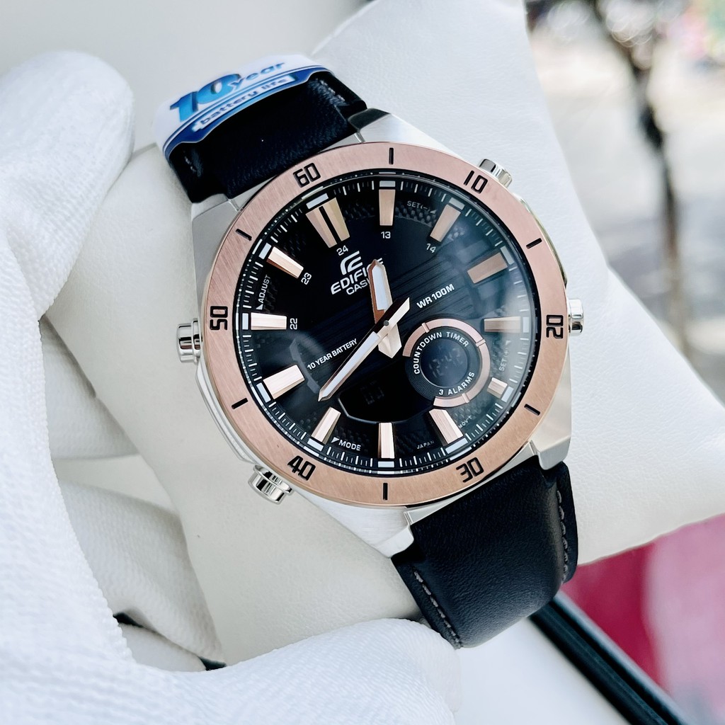 Đồng hồ nam dây da Casio Edifice ERA-110GL-1AVDF