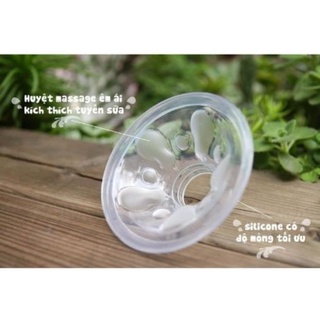 Đệm phễu silicone Máy hút sữa Rozabi Deluxe Plus chính hãng - phụ kiện máy hút sữa