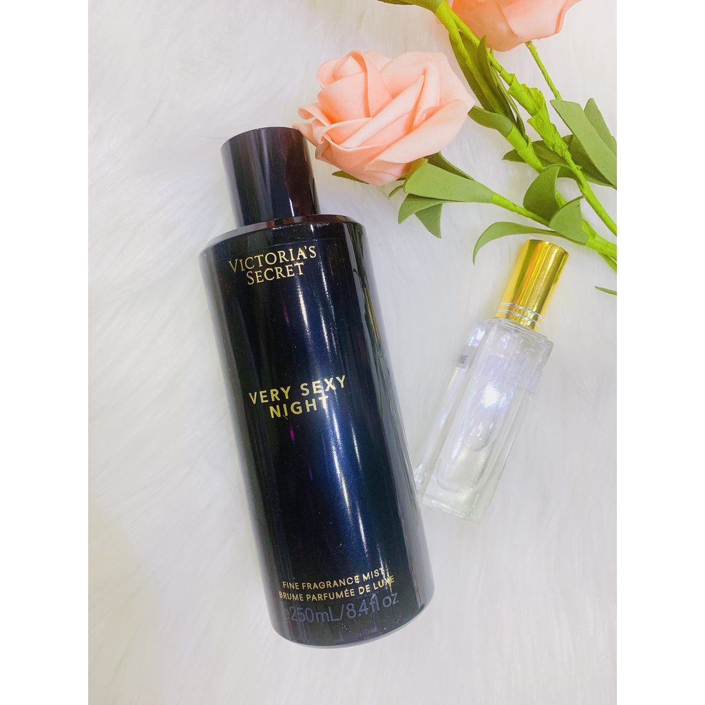 (Phân loại Trial 10ml) Xit thơm Victoria’s Secret Very Sexy Night