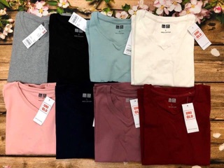 Áo giữ nhiệt cổ tim combo 2c