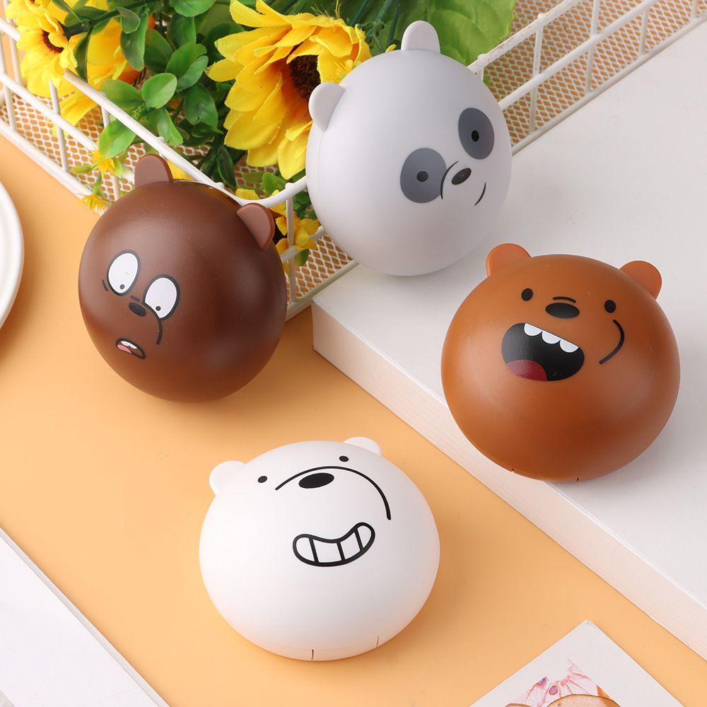 Hộp Đựng Kính Áp Tròng Mini Có Gương Dễ Thương Ốp