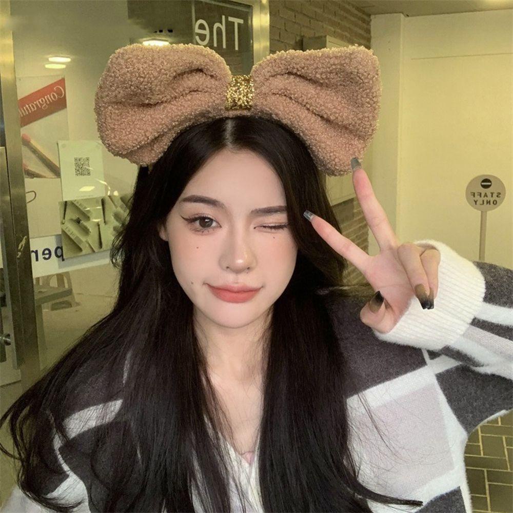 Băng Đô Thắt Nơ Bằng Vải Bông Dễ Thương Để Hóa Trang Cho Bé Gái