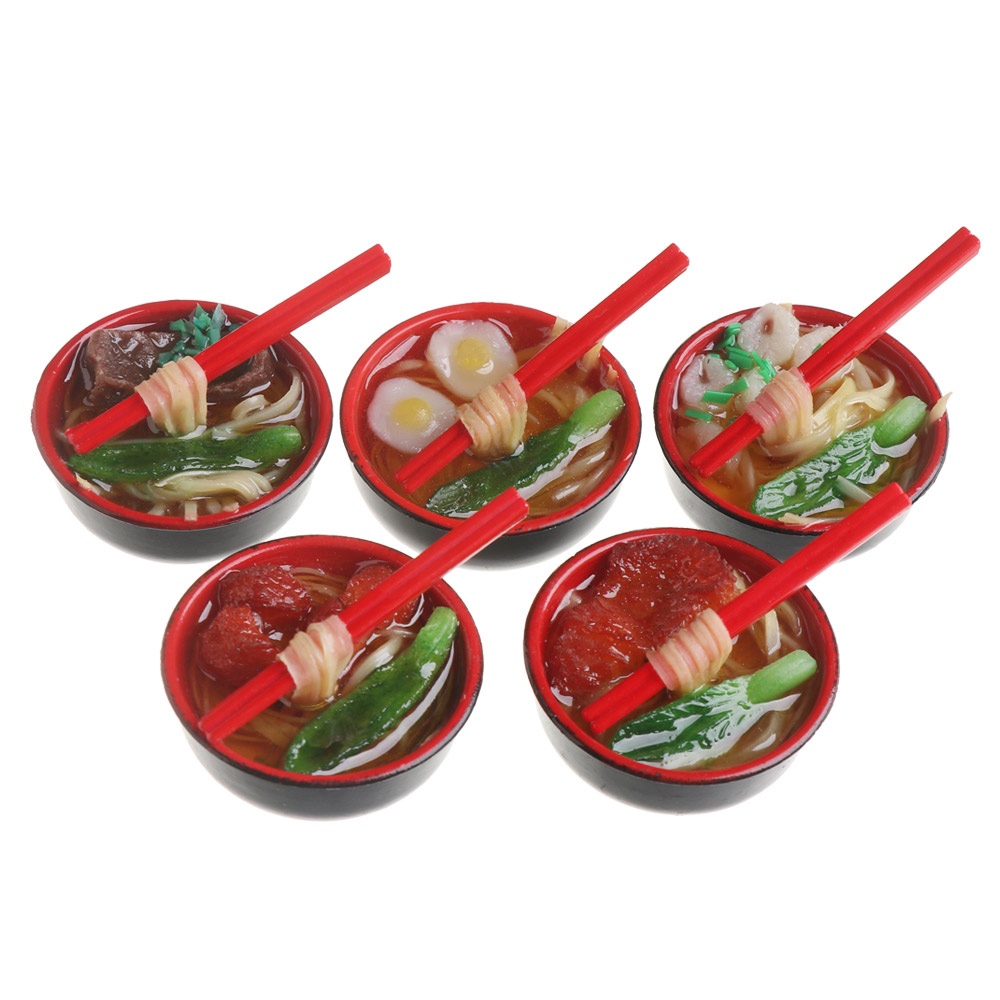 Đồ ăn tùy chọn mini trang trí nhà búp bê