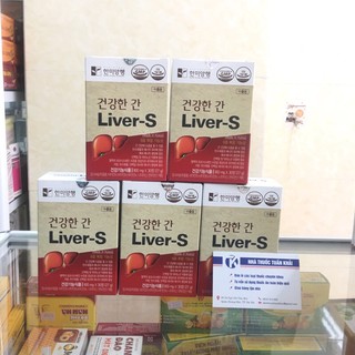 [CHÍNH HẴNG + QUÀ TẶNG ] Bổ Gan Liver S Hàn Quốc – Hộp 30 Viên