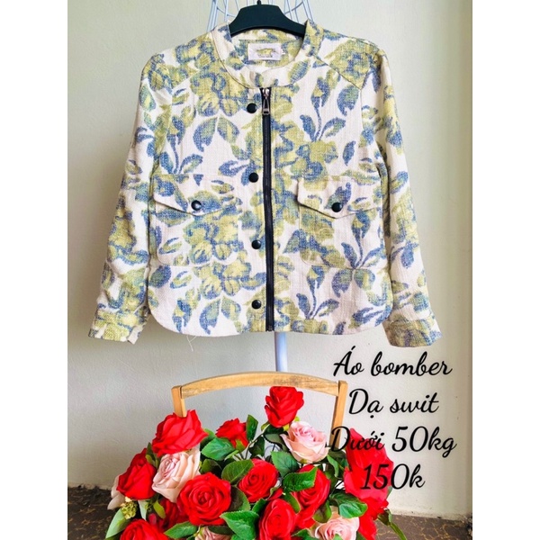 Áo khoác dáng bomber kiểu