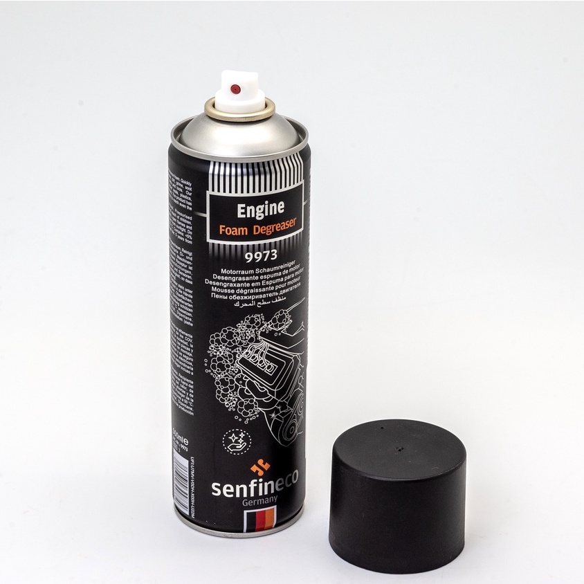 Dung dịch vệ sinh khoang máy Senfineco 9973 Engine Foam Degreaser dung tích 450ml