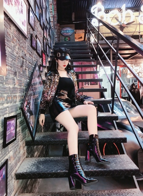 Áo bomber kim saaaa