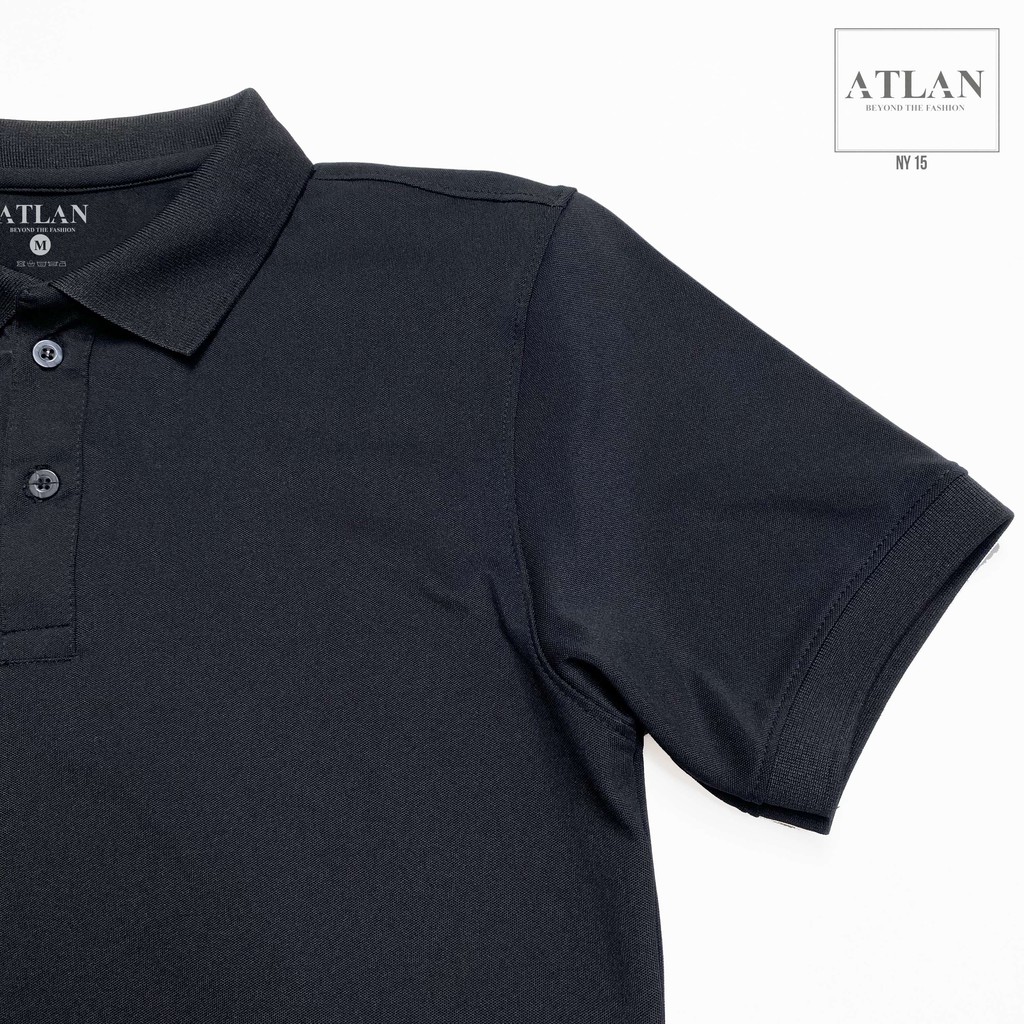 Áo Polo Đen 💖 𝘍𝘳𝘦𝘦𝘴𝘩𝘪𝘱 💖 Áo Thun Nam Có Chất Cổ Vải Cotton - NY15 | BigBuy360 - bigbuy360.vn