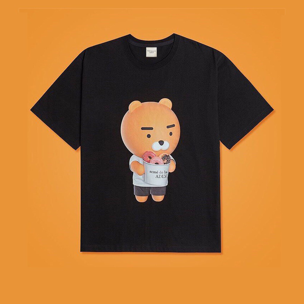 Áo thun nữ ADLVxKAKAO Friend , áo thun nữ form rộng unisex oversize tay lỡ cá tính M108