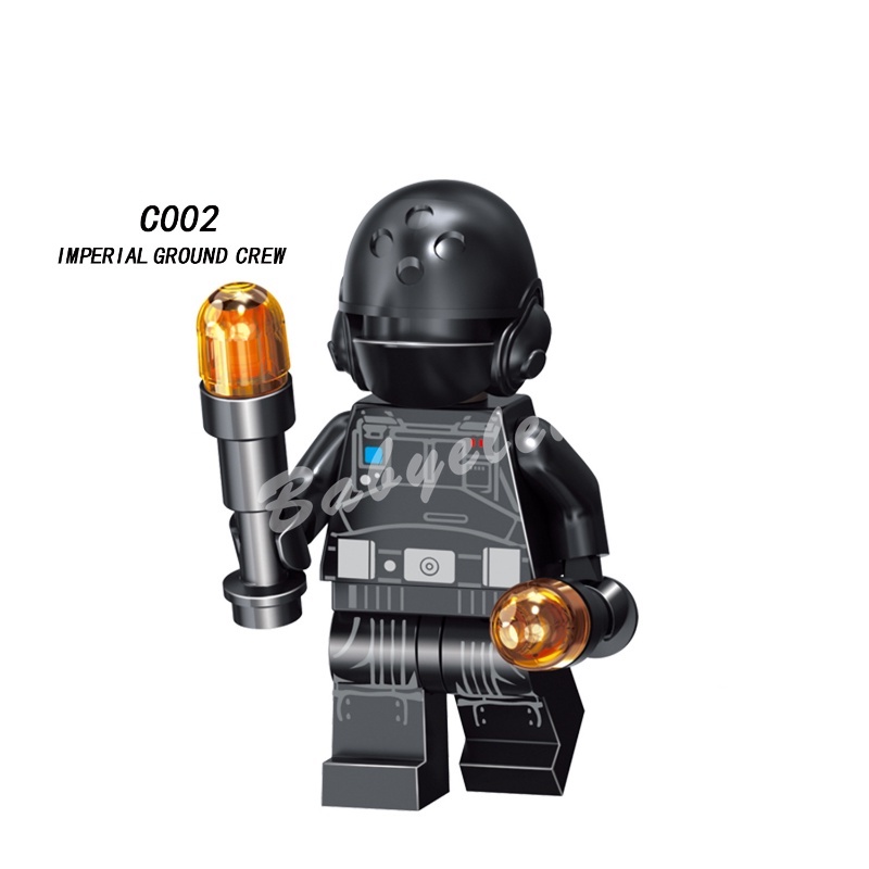 Mô Hình Đồ Chơi Xe Tăng Turbo Mini C001-C008 8 Loại Star Wars Tusken Raider AT-AT Driver