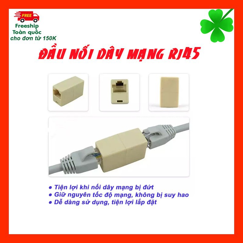 Đầu Nối Dây Mạng / Đầu Chia Mạng 1 ra 2 [ RJ45 ]