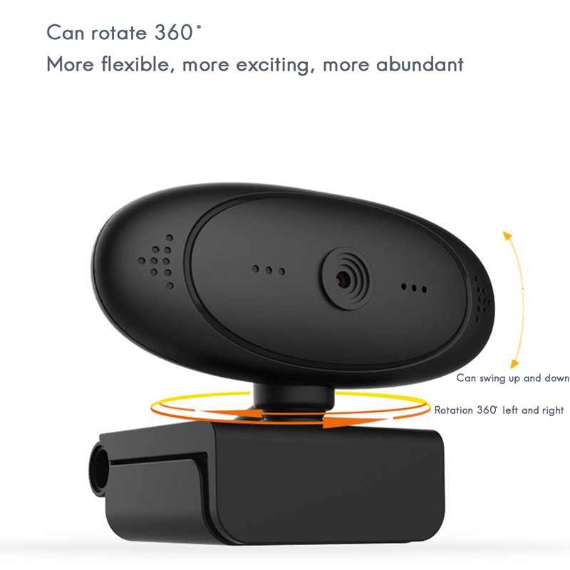 Webcam Hd 1080p Kèm Micro Có Thể Xoay Cho Máy Tính | BigBuy360 - bigbuy360.vn