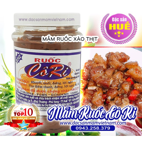 Mắm ruốc Cô Ri Huế