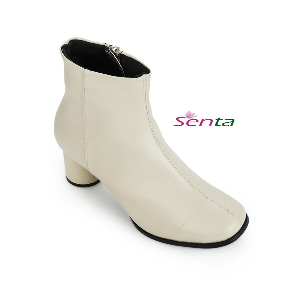 Boot cổ thấp gót trụ Senta Boot336