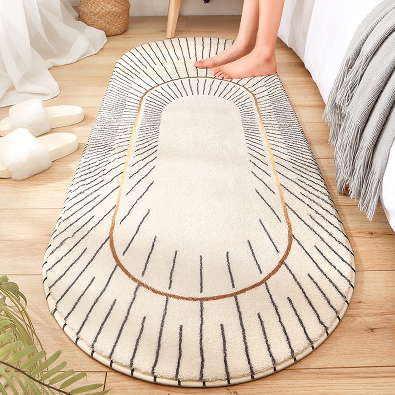 Thảm lông lót sàn trang trí nhà cửa độc đáo