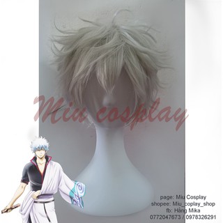 5 mẫu tóc giả cosplay Gintoki – Gintama lưới hoa